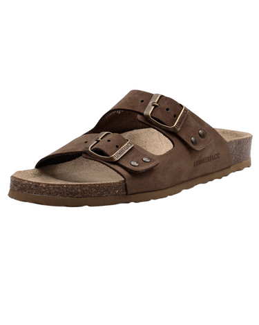 Claquette Lumberjack Heeled - Mid Brown