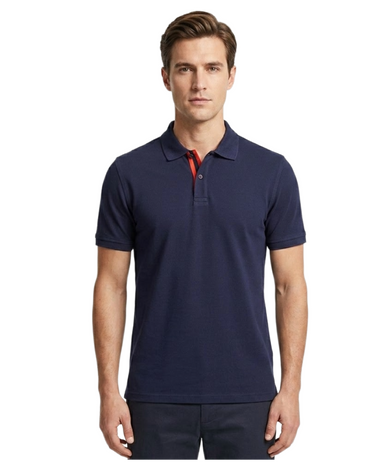 Lumberjack Polo - Navy Blue