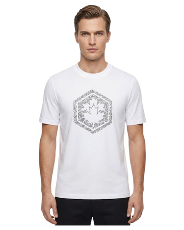 T-shirt Lumberjack - White