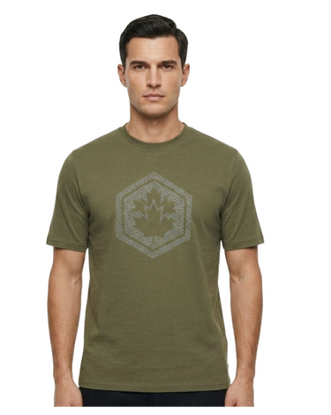 t-shirt Lumberjack - Military Green