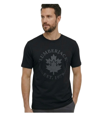 T-shirt Lumberjack Short-Sleeve - Black