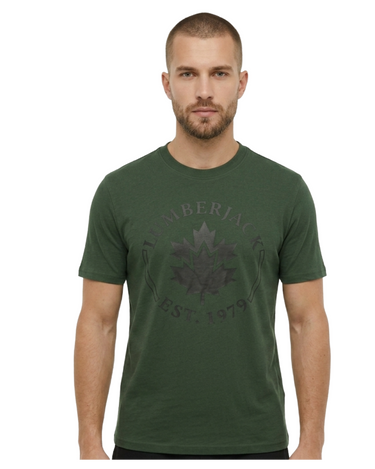 T-shirt Lumberjack Short-Sleeve - Military Green