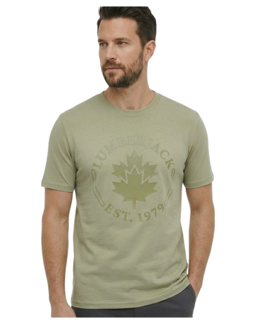 T-shirt Lumberjack Short-Sleeve - Sage