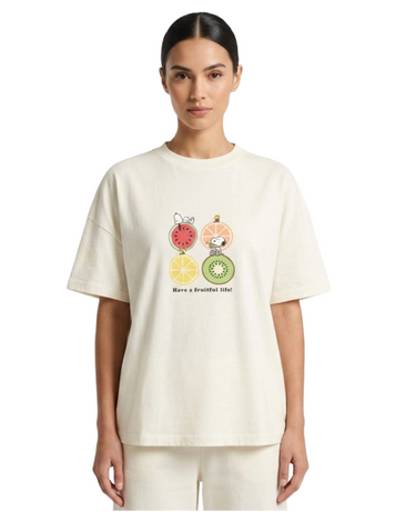 T-shirt Lumberjack- Off-White