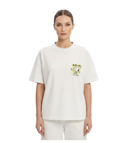 T-shirt Lumberjack - White