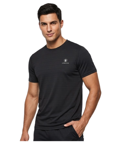 T-shirt Lumberjack Tim - Noir