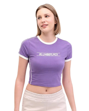 T-shirt Lumberjack Andi - Violet