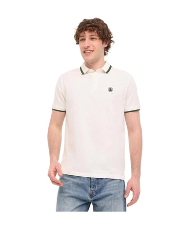 T-shirt Lumberjack Bts203 Polo - Blanc