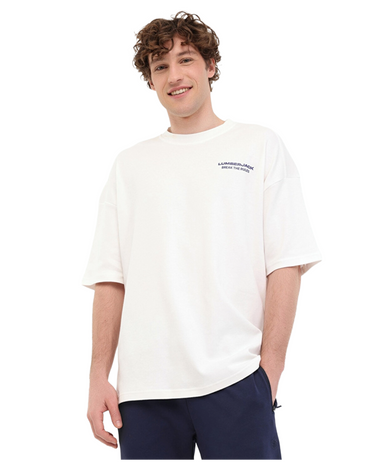 T-shirt Lumberjack Franco - Ecru