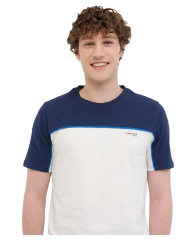 T-shirt Lumberjack Matte - Bleu