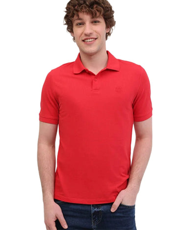 T-shirt Lumberjack Polo - Rouge