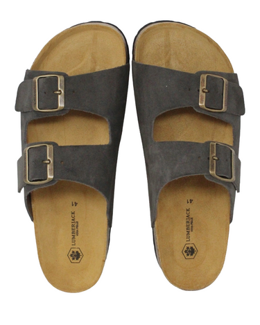 Claquette Lumberjack Flint - Anthracite