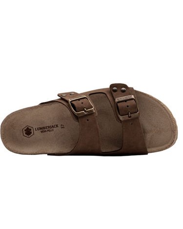 Claquette Lumberjack Heeled - Mid Brown