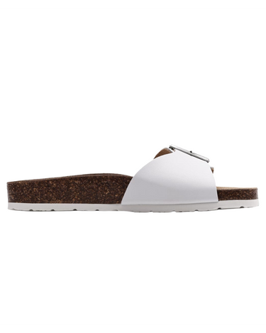 Claquette Lumberjack Heeled - White