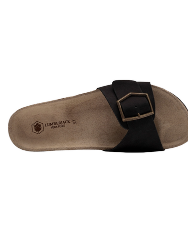 Claquette Lumberjack Heeled - Black