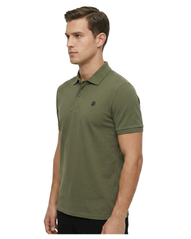 Lumberjack Polo - Military Green
