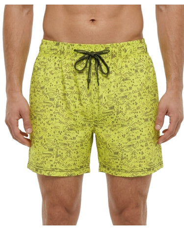 Swim Shorts Lumberjack - Green Multi